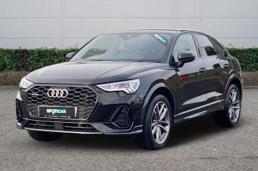 SPOTICAR Audi Q3 2.0 Tdi 40 Black Edition Sportback S Tronic Quattr Used Car - Suv Diesel Black - Cannock - 1200569546_2