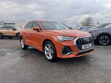SPOTICAR Audi Q3 1.5 Tfsi Cod 35 S Line S Tronic Euro 6 (s/s) 5dr Used Car - Suv Petrol Orange - Inverness - 1200573215_1
