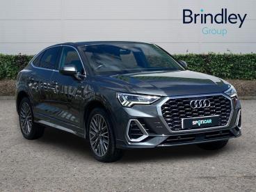 SPOTICAR Audi Q3 1.5 Tfsi Cod 35 S Line Sportback S Tronic Euro 6 ( Used Car - Suv Petrol Grey - Cannock - 1200584684_1