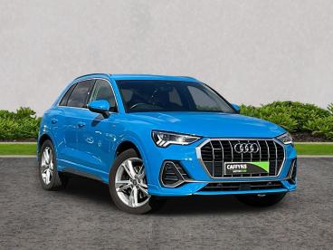 SPOTICAR Audi Q3 2.0 Tfsi 40 S Line S Tronic Quattro Euro 6 (s/s) 5 Used Car - Suv Petrol Blue - Ashford - 1200588789_1
