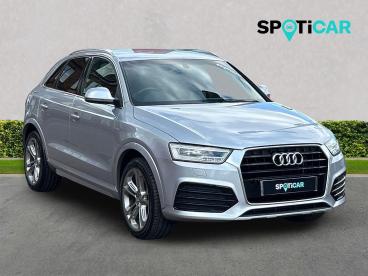 SPOTICAR Audi Q3 1.4 Tfsi Cod S Line Euro 6 (s/s) 5dr Used Car - Suv Petrol Silver - Dumfries - 1200596788_1