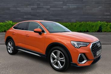 SPOTICAR Audi Q3 1.5 Tfsi Cod 35 S Line Sportback Euro 6 (s/s) 5dr Used Car - Suv Petrol Orange - Telford - 1200598674_1