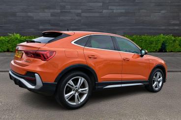 SPOTICAR Audi Q3 1.5 Tfsi Cod 35 S Line Sportback Euro 6 (s/s) 5dr Used Car - Suv Petrol Orange - Telford - 1200598674_4