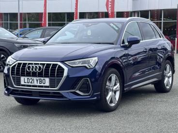 SPOTICAR Audi Q3 1.5 Tfsi Cod 35 S Line S Tronic Euro 6 (s/s) 5dr Used Car - Suv Petrol Blue - Colwyn Bay - 1200604918_3