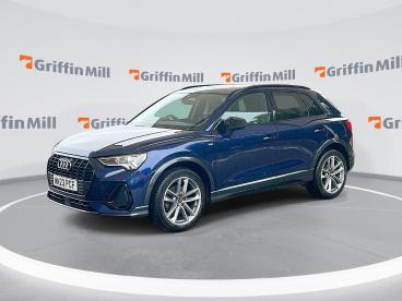 SPOTICAR Audi Q3 1.5 Tfsi Cod 35 Black Edition S Tronic Euro 6 (s/s Used Car - Suv Petrol Blue - Pontypridd - 1200605366_1