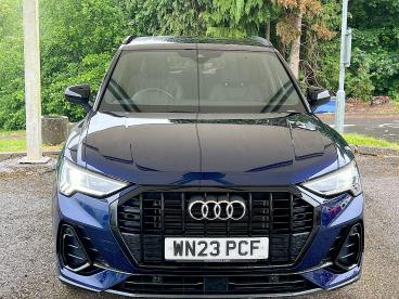 SPOTICAR Audi Q3 1.5 Tfsi Cod 35 Black Edition S Tronic Euro 6 (s/s Used Car - Suv Petrol Blue - Pontypridd - 1200605366_2