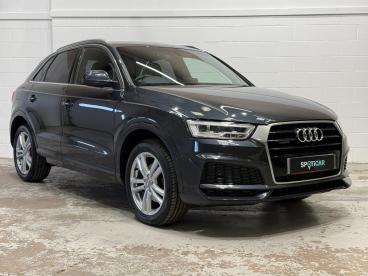SPOTICAR Audi Q3 2.0 Tfsi S Line Edition S Tronic Quattro Euro 6 (s Used Car - Suv Petrol Grey - Carlisle - 1200609818_1