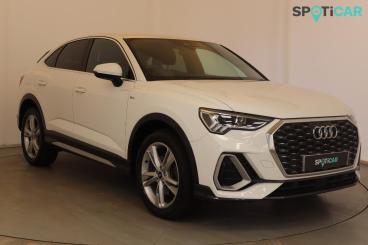 SPOTICAR Audi Q3 1.4 Tfsie 45 S Line Sportback S Tronic Euro 6 (s/s Used Car - Suv Plug-in Hybrid White - Wellingborough - 1200616975_1