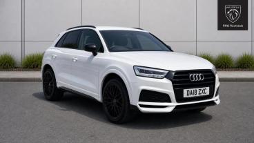 SPOTICAR Audi Q3 2.0 Tfsi Black Edition S Tronic Quattro Euro 6 (s/ Used Car - Suv Petrol White - Rochdale - 1200617234_1
