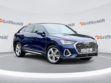 SPOTICAR Audi Q3 2.0 Tdi 40 S Line Sportback S Tronic Quattro Euro Used Car - Suv Diesel Blue - Pontypridd - 1200631135_1
