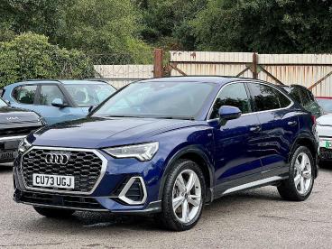 SPOTICAR Audi Q3 2.0 Tdi 40 S Line Sportback S Tronic Quattro Euro Used Car - Suv Diesel Blue - Pontypridd - 1200631135_3