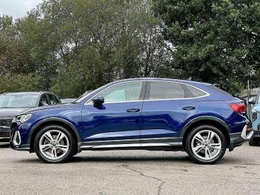 SPOTICAR Audi Q3 2.0 Tdi 40 S Line Sportback S Tronic Quattro Euro Used Car - Suv Diesel Blue - Pontypridd - 1200631135_4