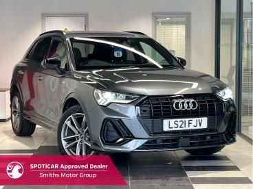 SPOTICAR Audi Q3 1.5 Tfsi Cod 35 Black Edition S Tronic Euro 6 (s/s Used Car - Suv Petrol Grey - Peterborough - 1200634254_1