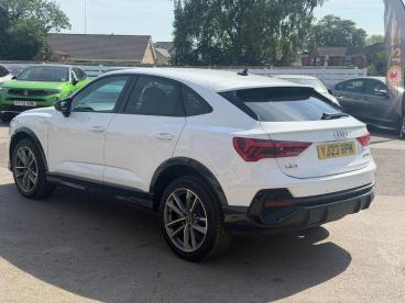SPOTICAR Audi Q3 1.4 Tfsie 45 Black Edition Sportback S Tronic Euro Used Car - Suv Plug-in Hybrid White - Billinghay - 1200635013_2