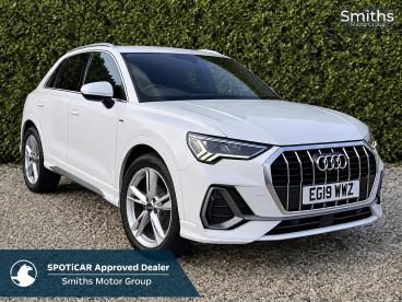SPOTICAR Audi Q3 1.5 Tfsi Cod 35 S Line S Tronic Euro 6 (s/s) 5dr Used Car - Suv Petrol White - Peterborough - 1200644612_1