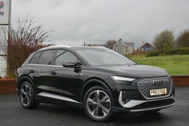 SPOTICAR Audi Q4 E-tron 40 S Line Auto 5dr 82kwh Used Car - Suv Electric Black - Ballymena County Antrim - 1200559767_1