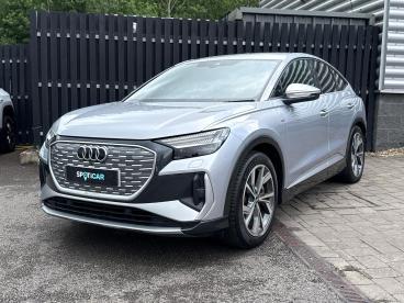 SPOTICAR Audi Q4 E-tron 40 Launch Edition Sportback Auto 5dr 82kwh Used Car - Suv Electric Silver - Swindon - 1200605412_5