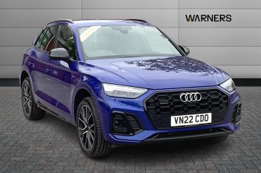 SPOTICAR Audi Q5 2.0 Tfsi 45 Edition 1 S Tronic Quattro Euro 6 (s/s Used Car - Suv Petrol Blue - Gloucester - 1200535580_1