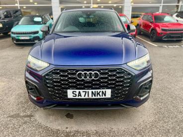 SPOTICAR Audi Q5 2.0 Tfsie 50 Edition 1 Sportback S Tronic Quattro Used Car - Suv Plug-in Hybrid Blue - Chippenham - 1200553401_2