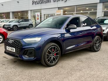 SPOTICAR Audi Q5 2.0 Tfsie 50 Edition 1 Sportback S Tronic Quattro Used Car - Suv Plug-in Hybrid Blue - Chippenham - 1200553401_3