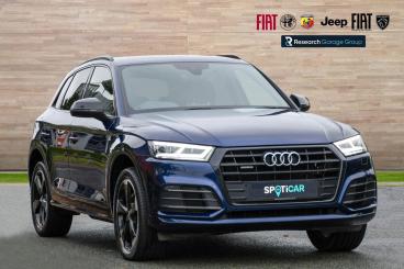 SPOTICAR Audi Q5 2.0 Tdi 40 Black Edition S Tronic Quattro Euro 6 ( Used Car - Suv Diesel Blue - Nuneaton - 1200554938_1