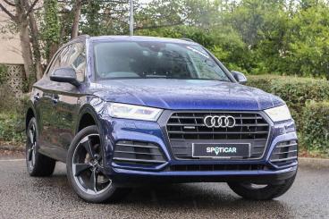 SPOTICAR Audi Q5 2.0 Tdi 40 Black Edition S Tronic Quattro Euro 6 ( Used Car - Suv Diesel Blue - Lichfield - 1200577516_1