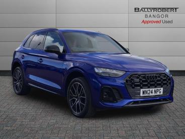 SPOTICAR Audi Q5 2.0 Tdi 40 Black Edition S Tronic Quattro Euro 6 ( Used Car - Suv Diesel Blue - Bangor - 1200603167_1