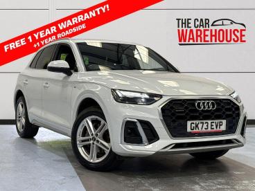 SPOTICAR Audi Q5 2.0 Tdi 40 S Line S Tronic Quattro Euro 6 (s/s) 5d Used Car - Suv Diesel White - Swansea - 1200605824_1