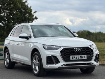 SPOTICAR Audi Q5 2.0 Tfsie 50 S Line S Tronic Quattro Euro 6 (s/s) Used Car - Suv Plug-in Hybrid White - Balsall Common - 1200613809_1