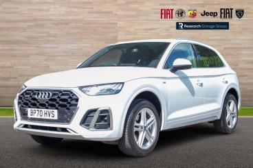 SPOTICAR Audi Q5 2.0 Tdi 40 S Line S Tronic Quattro Euro 6 (s/s) 5d Used Car - Suv Diesel White - Hinckley - 1200614492_4