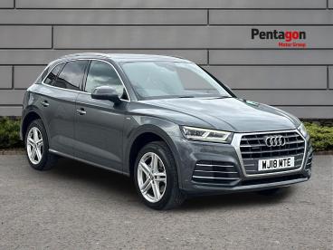 SPOTICAR Audi Q5 2.0 Tdi S Line S Tronic Quattro Euro 6 (s/s) 5dr Used Car - Suv Diesel Grey - Derby - 1200631888_1