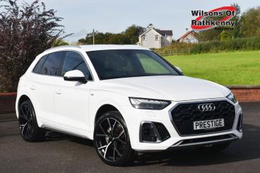 SPOTICAR Audi Q5 2.0 Tdi 40 S Line S Tronic Quattro Euro 6 (s/s) 5d Used Car - Suv Diesel White - Ballymena County Antrim - 1200640689_1