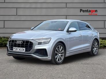 SPOTICAR Audi Q8 3.0 Tdi V6 50 S Line Tiptronic Quattro Euro 6 (s/s Used Car - Suv Diesel Silver - Nottingham - 1200632764_3