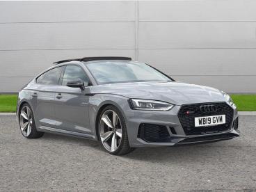 SPOTICAR Audi Rs5 2.9 Tfsi V6 Sport Edition Sportback Tiptronic Quat Used Car - Saloon Petrol Grey - Selby - 1200599573_1