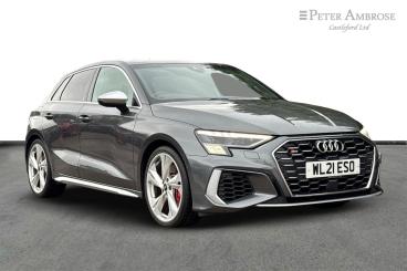 SPOTICAR Audi S3 2.0 Tfsi Sportback S Tronic Quattro Euro 6 (s/s) 5 Used Car - Saloon Petrol Grey - Castleford - 1200543129_1