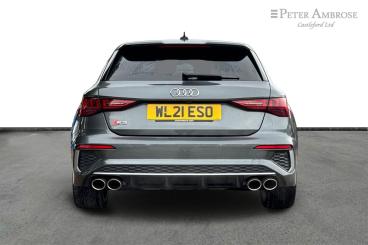 SPOTICAR Audi S3 2.0 Tfsi Sportback S Tronic Quattro Euro 6 (s/s) 5 Used Car - Saloon Petrol Grey - Castleford - 1200543129_4
