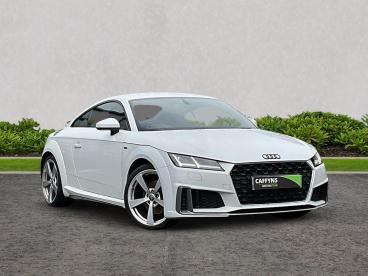 SPOTICAR Audi Tt 2.0 Tfsi 40 S Line S Tronic Euro 6 (s/s) 3dr Used Car - Coupe Petrol White - Ashford - 1200531024_1