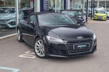 SPOTICAR Audi Tt 2.0 Tfsi Sport Roadster Euro 6 (s/s) 2dr Used Car - Saloon Petrol Black - Leamington - 1200532996_1