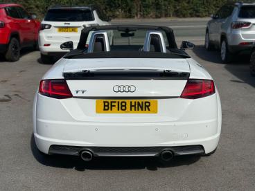 SPOTICAR Audi Tt 2.0 Tfsi S Line Roadster Euro 6 (s/s) 2dr Used Car - Saloon Petrol White - Chippenham - 1200554248_5