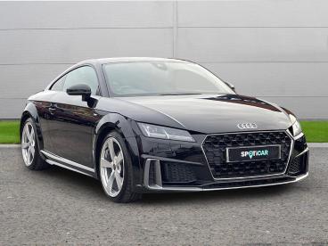 SPOTICAR Audi Tt 2.0 Tfsi 40 S Line S Tronic Euro 6 (s/s) 3dr Used Car - Coupe Petrol Black - Selby - 1200568410_1