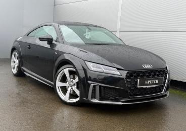 SPOTICAR Audi Tt 2.0 Tfsi 40 S Line S Tronic Euro 6 (s/s) 3dr Used Car - Coupe Petrol Black - Darlington - 1200577693_1
