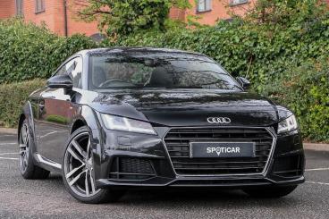 SPOTICAR Audi Tt 1.8 Tfsi S Line Euro 6 (s/s) 3dr Used Car - Coupe Petrol Black - Lichfield - 1200594055_1