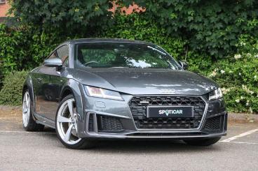 SPOTICAR Audi Tt 2.0 Tfsi 45 S Line S Tronic Quattro Euro 6 (s/s) 3 Used Car - Coupe Petrol Grey - Lichfield - 1200605294_1