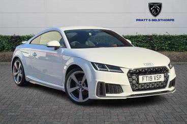 SPOTICAR Audi Tt 2.0 Tfsi 40 S Line S Tronic Euro 6 (s/s) 3dr Used Car - Coupe Petrol White - Newark On Trent - 1200645113_1