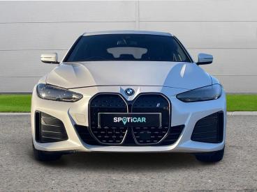 SPOTICAR Bmw I4 40 83.9kwh M Sport Gran Coupe Auto Edrive 5dr Used Car - Saloon Electric White - Selby - 1200567318_2