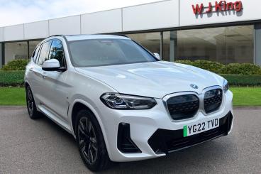 SPOTICAR Bmw Ix3 80kwh M Sport Auto 5dr Used Car - Suv Electric White - Gravesend - 1200617967_1