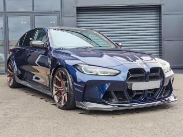 SPOTICAR Bmw M3 3.0 Biturbo Competition Steptronic Euro 6 (s/s) 4d Used Car - Saloon Petrol Blue - Eglinton - 1200636091_1