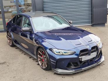 SPOTICAR Bmw M3 3.0 Biturbo Competition Steptronic Euro 6 (s/s) 4d Used Car - Saloon Petrol Blue - Eglinton - 1200636091_2