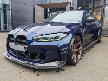 SPOTICAR Bmw M3 3.0 Biturbo Competition Steptronic Euro 6 (s/s) 4d Used Car - Saloon Petrol Blue - Eglinton - 1200636091_4