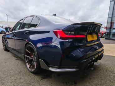 SPOTICAR Bmw M3 3.0 Biturbo Competition Steptronic Euro 6 (s/s) 4d Used Car - Saloon Petrol Blue - Eglinton - 1200636091_5